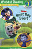 World of Reading Level 1 : 3-in-1 Listen-Along Reader : Disney Jr.'s Best Day Ever!