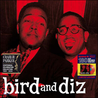 Dizzy Gillespie & Charlie Parker (디지 길레스피 앤 찰리 파커) - Bird and Diz [레드 컬러 LP]