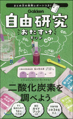 自由硏究おたすけキット 二酸化炭素を調べ