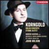 John Wilson 코른골트: 바이올린 협주곡, 현악 6중주 (Korngold: Violin Concerto, String Sextet)