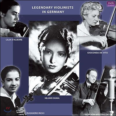 전설의 명바이올리니스트 연주집 (Legendary Violinists in Germany) [2LP] 