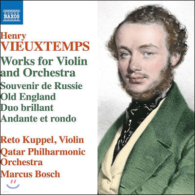 Marcus Bosch 앙리 비외탕: 바이올린과 오케스트라를 위한 작품집 (Henri Vieuxtemps: Works for Violin and Orchestra)