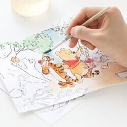 [디즈니] 컬러링 엽서 세트