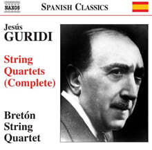 Breton String Quartet 구리디: 현악 사중주 1, 2번 - 브레톤 현악사중주단 (Guridi : String Quartets Nos.1, 2)