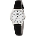 [폭스바겐] 커플가죽시계 여성용 VW-RetroSlim30-BK