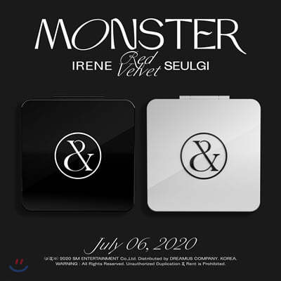 레드벨벳-아이린&슬기 (Red Velvet - IRENE & SEULGI) - 미니앨범 1집 : Monster [버전 2종 중 랜덤발송]