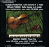 Frans Helmerson 포레 / 프로코피예프 / 프랑크: 첼로 소나타 (Faure / Prokofiev / Franck: Cello Sonata)