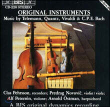 Clas Pehrsson 시대악기로 연주하는 바로크 음악 (Original Instruments)