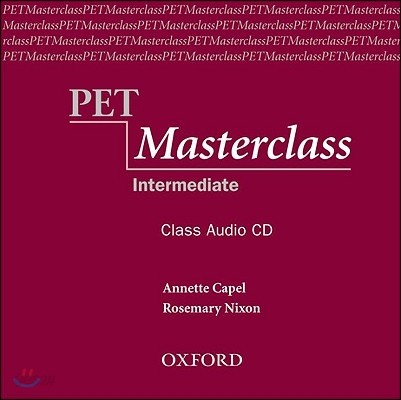 The PET Masterclass:: Class Audio CD