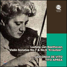 Gioconda de Vito 베토벤: 바이올린 소나타 7, 9번 (Beethoven: Violin Sonata Op. 30, 47)