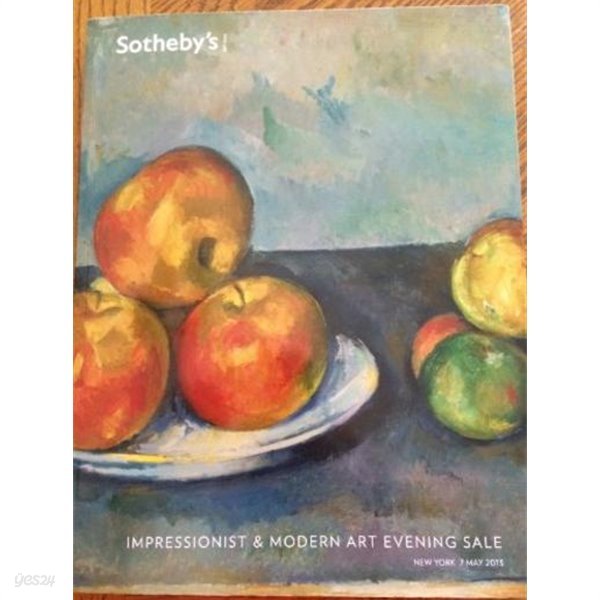 Impressionist &amp; Modern Art Evening Sale, 7 May 2013, Sotheby&#39;s New York  Auction Sale Catalogue No N08987 (Paperback)