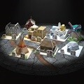[Kiplex] 교육용 3D 입체모형 미니 만들기 세트 : 세계 전통 가옥(8종)