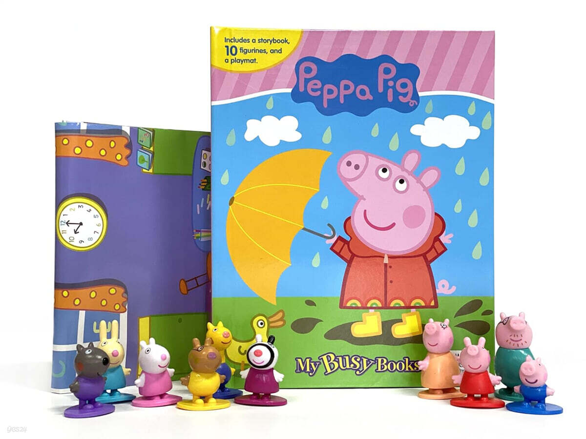 Peppa Pig My Busy Book 페파 피그 비지북 피규어 책