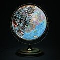 [맵소프트] 30cm 데스크 타임 조명 별자리 지구본 6종 택1 / 인테리어 세계시차 / LED 안전인증 / 360도 회전 공전 학습용