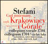 Vaclav Luks 얀 스테파니: 오페라 '이른바 기적, 혹은 크라코프 사람과 하일랜드 사람' (Stefani: Cud mniemany, czyli Krakowiacy I Goral)
