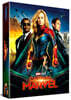 캡틴 마블 풀슬립 A2 (2Disc 4K UHD + 2D 스틸북 한정판) : 블루레이