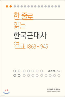 한 줄로 읽는 한국근대사 연표 1863-1945