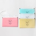 마스크보관 파우치 케이스 파스텔 4color [마스크 지퍼백 보관함 정리함 주머니 통]
