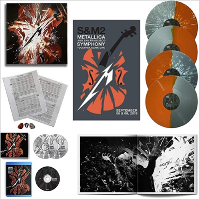 Metallica - S&amp;M2 (Ltd)(Colored 4LP+2CD+Blu-ray)(Box Set)(미국반)