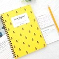 제이로그 다이어트 하드커버 다이어리 SET-파인애플 좋아