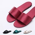 여성 여름 새틴슬리퍼 4color