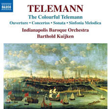 Barthold Kuijken 텔레만: 서곡, 협주곡, 소나타, 신포니아 멜로디카 (Telemann: Ouverture, Concertos, Sonata, Sinfoina Melodica)