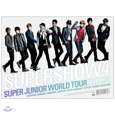 슈퍼 주니어 (Super Junior) - 월드 투어 라이브 앨범 : Super Show 4 