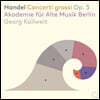 Georg Kallweit 헨델: 합주 협주곡 Op.3 (Handel: Concerti grossi Op. 3)