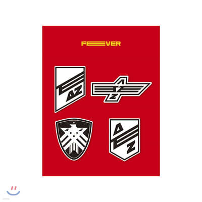 에이티즈 (ATEEZ) - ZERO : FEVER PART.1  와펜 배지 세트 A TYPE
