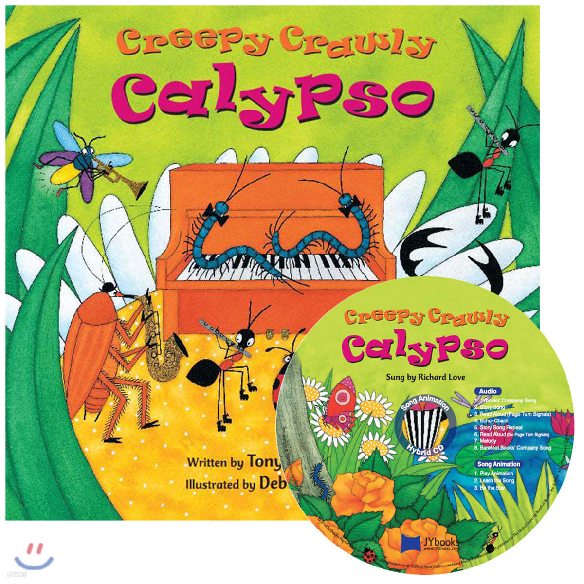 [노부영] Creepy Crawly Calypso (원서 &amp; CD)