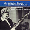 Gioconda De Vito 브람스: 바이올린 소나타 1-3번 (Brahms: Violin Sonatas Nos.1-3)