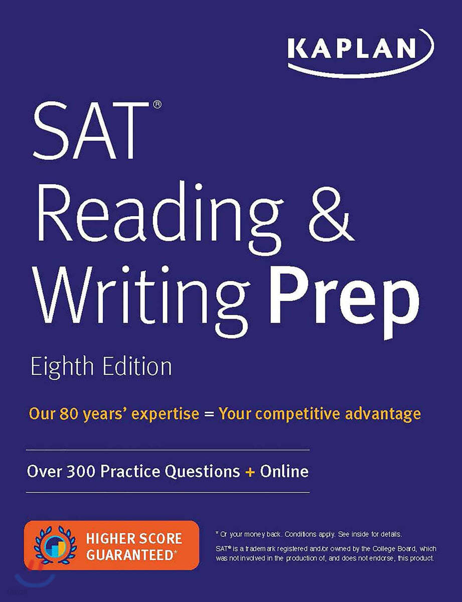 SAT Reading &amp; Writing Prep: Over 300 Practice Questions + Online