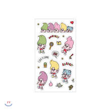 레드벨벳(Red Velvet Loves GOOD LUCK TROLLS) - EPOXY STICKER_B