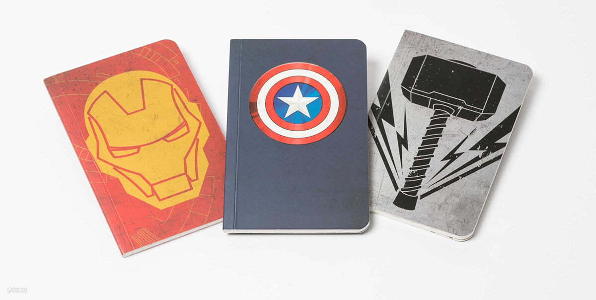 Marvel&#39;s Avengers Pocket Notebook Collection (Set of 3)