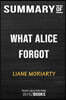 Summary of The What Alice Forgot: Trivia/Quiz for Fans