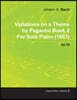 Variations on a Theme by Paganini Book 2 by Johannes Brahms for Solo Piano (1863) Op.35