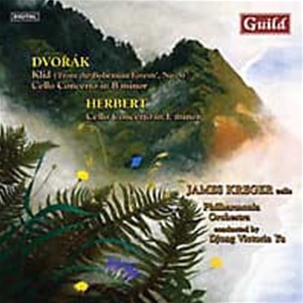 [미개봉] James Kreger, Djong Victoria Yu / Dvorak &amp; Herbert : Cello Concertos (수입/GMCD7235)