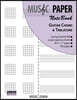 MUSIC PAPER NoteBook - Guitar Chord & Tablature