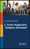 A Study Guide for F. Scott Fitzgerald's "Babylon Revisited"
