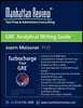 Manhattan Review GRE Analytical Writing Guide: Answers to Real AWA Topics