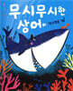무시무시한 상어와 작디작은 게