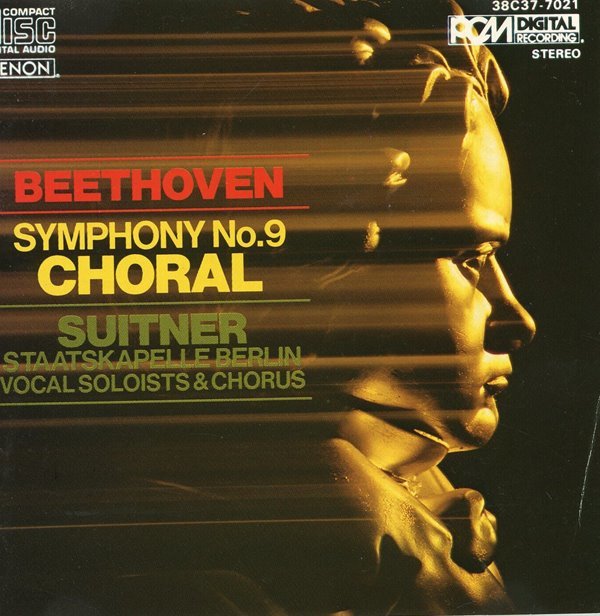 CHORAL STAASUITNER - BEETHOVEN  SYMPHONY No.9  일본반