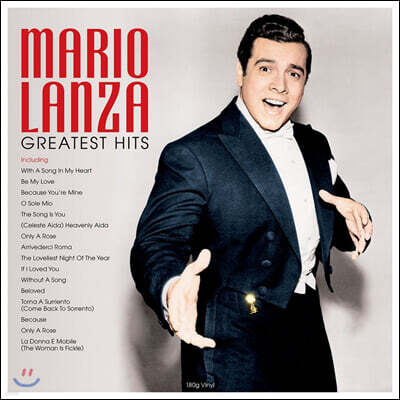 Mario Lanza 테너 마리오 란자 베스트 앨범 (Greatest Hits) [LP]