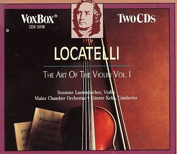 Locatelli - The Art Of The Violin Vol.I   2 &#215; CD