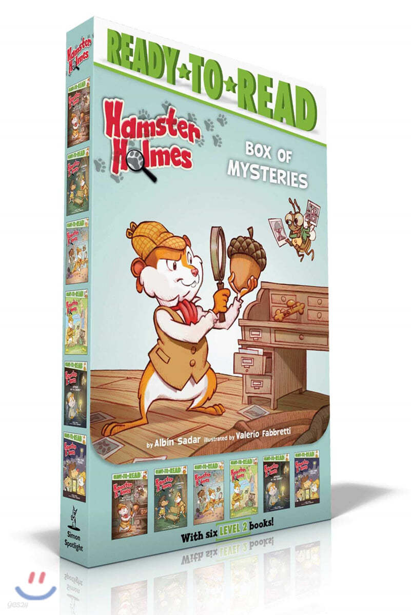 Hamster Holmes Box of Mysteries (Boxed Set): Hamster Holmes, a Mystery Comes Knocking; Hamster Holmes, Combing for Clues; Hamster Holmes, on the Right