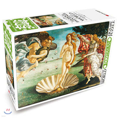 세계의 명화 직소퍼즐 500pcs 비너스의 탄생