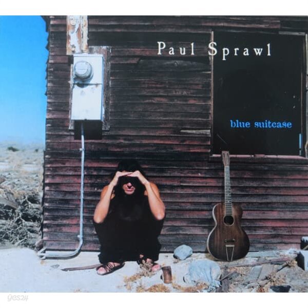 paul sprawl - blue suitcase