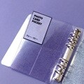 A6 WIDE 6공 - 포토카드포켓 (Purple)