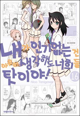 내가 인기 없는 건 아무리 생각해도 너희들 탓이야! 16권