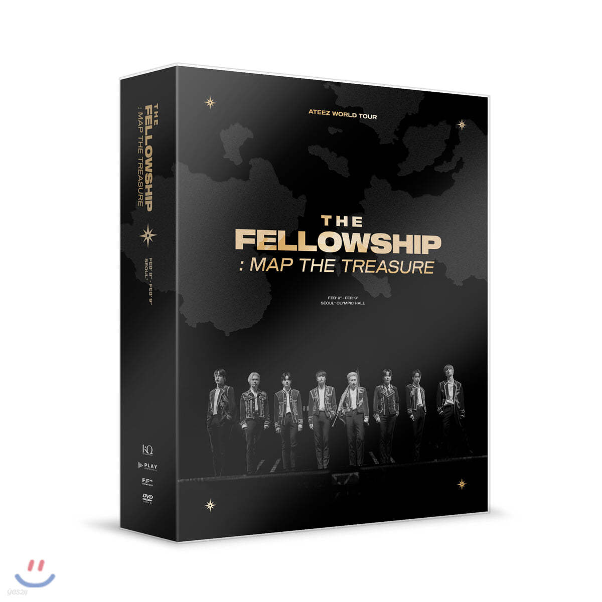 에이티즈 (ATEEZ) - ATEEZ WORLD TOUR THE FELLOWSHIP : MAP THE TREASURE SEOUL DVD
